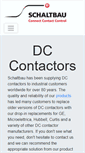 Mobile Screenshot of dccontactors.com